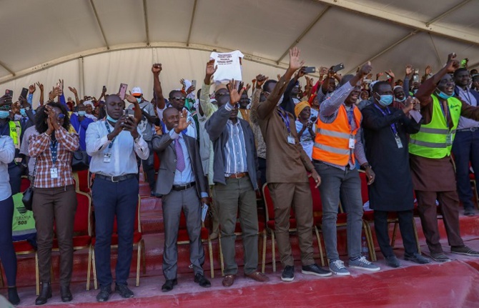 Lancement samedi du tronçon Diamniadio-AIBD du TER : le discours de bienvenue de Mamadou Ndione Maire de Diass