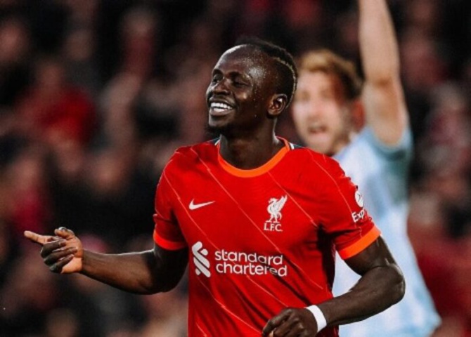 Premier League : Sadio Mané, deuxième meilleur buteur