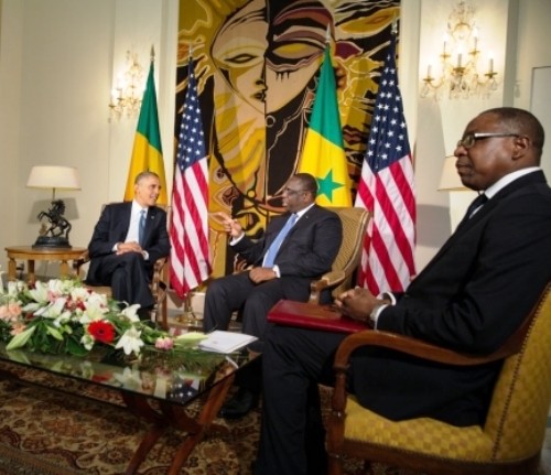 Le président Obama visite le Sénégal