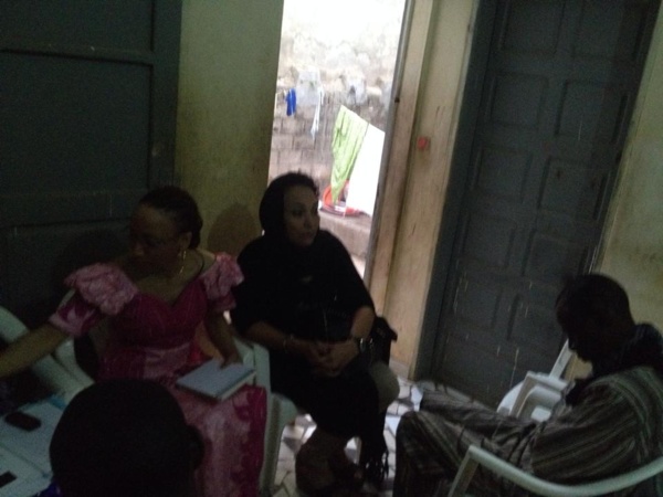 Photos - Hélène Della Chaupin, la soeur de Souleymane Jules Diop préside la reunion ASSKAW
