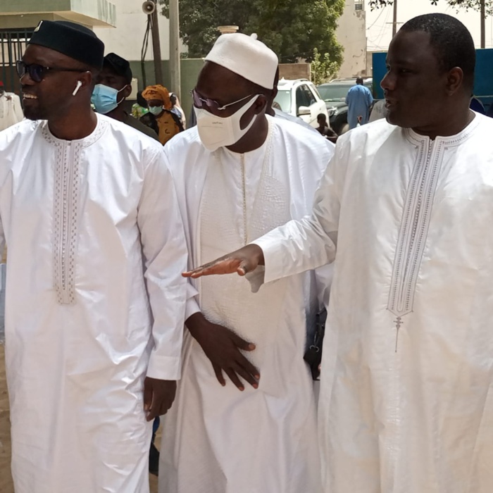 Ziarra annuelle: Une forte délégation de YAW avec à sa tête, Ousmane Sonko, à Tivaouane (Photos)