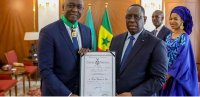 Décoration: Makhtar Diop élevé au rang de Commandeur dans l’Ordre national du Lion