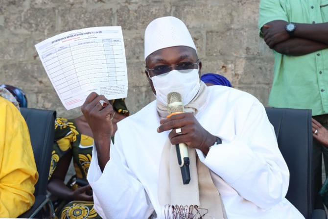 Sangalkam/Législatives 2022: Oumar Gueye démarre la collecte pour le parrainage.