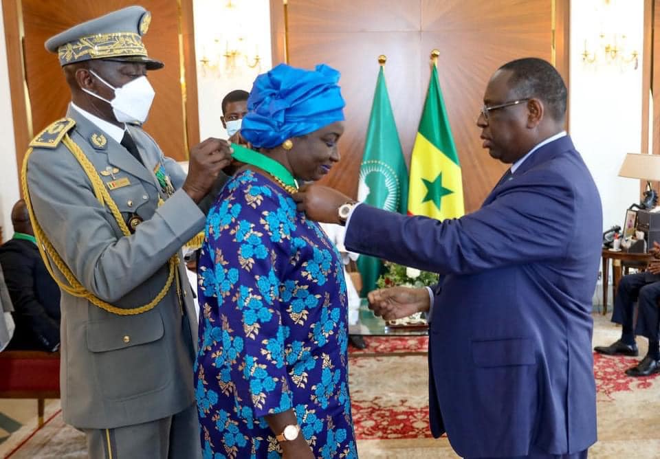Célébration de notre indépendance, le Président Macky SALL a honoré des présidents d'institutions