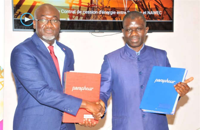 Senelec et NAWEC ont signé un contrat de cession d’énergie Senelec et NAWEC ont signé un contrat de cession d’énergie