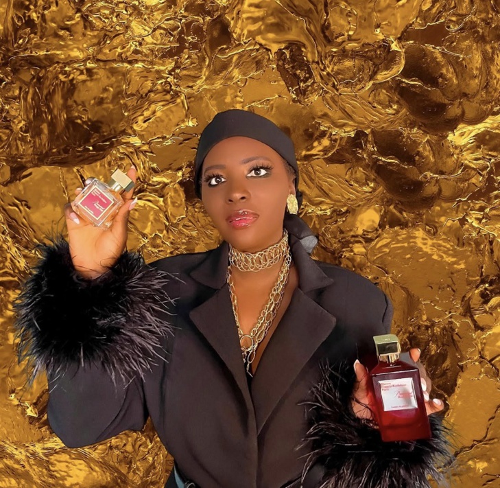 People : Quand la romancière sénégalaise, Charlotte Seck, brille pour la parfumerie de classe « Maison Francis Kurkdjian »