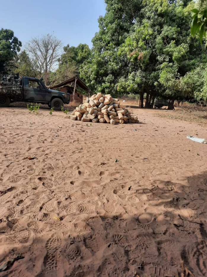 L'Armée frappe encore au coeur la faction Mfdc de Paul Bassène : une hallucinante saisie de Yamba (photos)