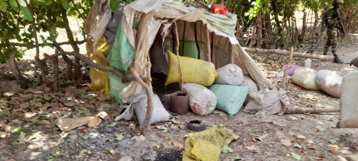L'Armée frappe encore au coeur la faction Mfdc de Paul Bassène : une hallucinante saisie de Yamba (photos)