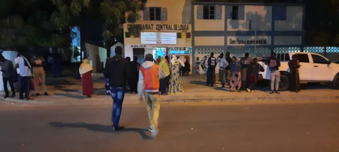 Commissariat de Louga ce mercredi soir