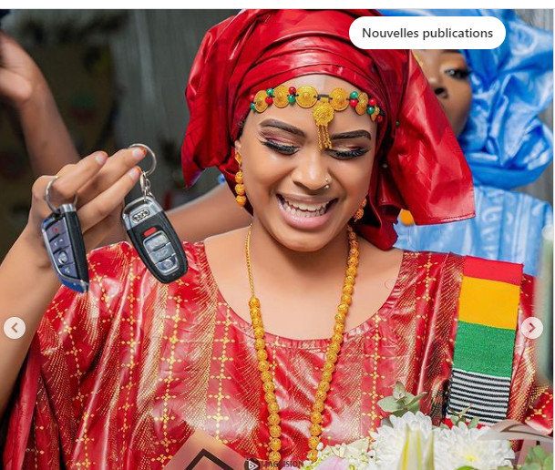 Carnet blanc : La top modèle Marie Louise Diaw, a dit oui au footballeur Pape Abdou Cissé (Photos) Carnet blanc : La top modèle Marie Louise Diaw, a dit oui au footballeur Pape Abdou Cissé (Photos)