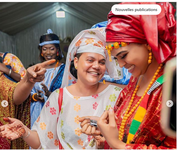 Carnet blanc : La top modèle Marie Louise Diaw, a dit oui au footballeur Pape Abdou Cissé (Photos) Carnet blanc : La top modèle Marie Louise Diaw, a dit oui au footballeur Pape Abdou Cissé (Photos)