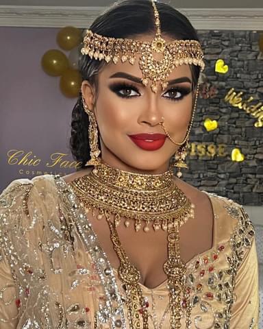 Mariage: Marie Louise Diaw adopte le style indien (Photos)
