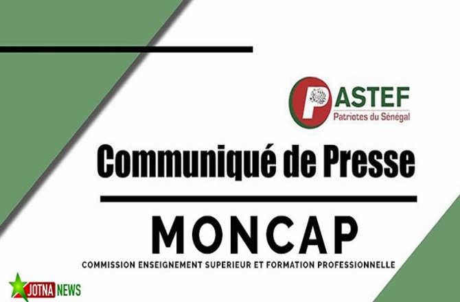 Affaire capitaine Touré-IAM: La lettre du Mouvement National des Cadres Patriotes-MONCAP au DG de l’enseignement supérieur