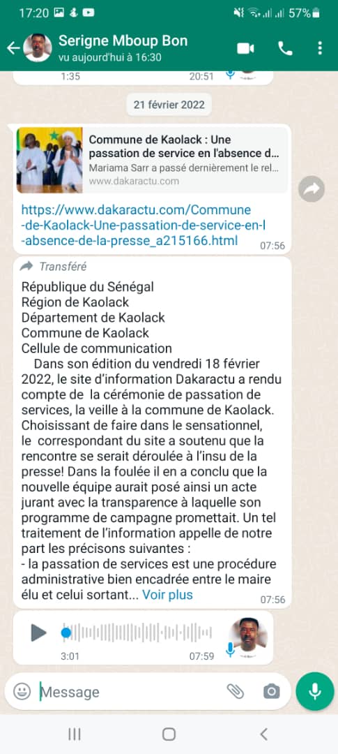 MENACES, DIFFAMATIONS, DENIGREMENTS… : Serigne Diagne et Dakaractu trainent Serigne Mboup devant le tribunal de Kaolack MENACES, DIFFAMATIONS, DENIGREMENTS… : Serigne Diagne et Dakaractu trainent Serigne Mboup devant le tribunal de Kaolack