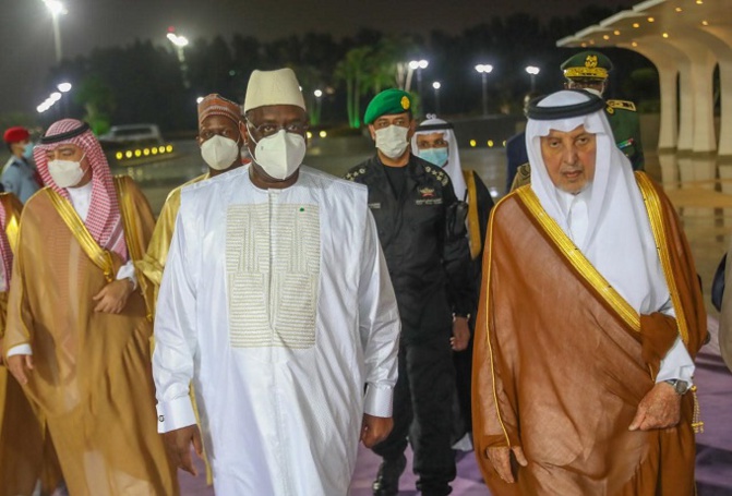 Le Président Macky Sall à Jeddah pour une visite d’amitié et de travail: il a été reçu par le Prince Mohammed Bin Salman