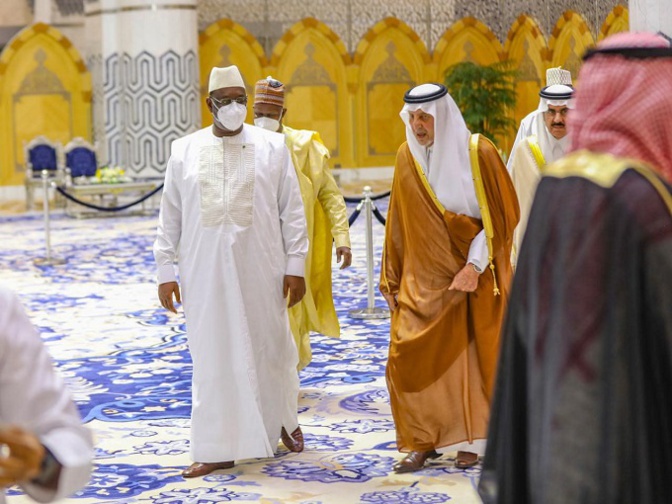 Le Président Macky Sall à Jeddah pour une visite d’amitié et de travail: il a été reçu par le Prince Mohammed Bin Salman