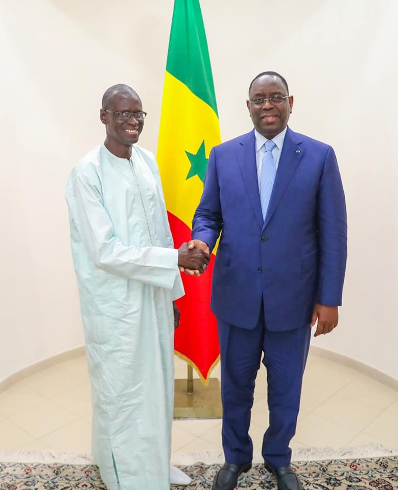 Le maire de Bambey, Assane Dia, a été reçu ce jeudi au palais de la République