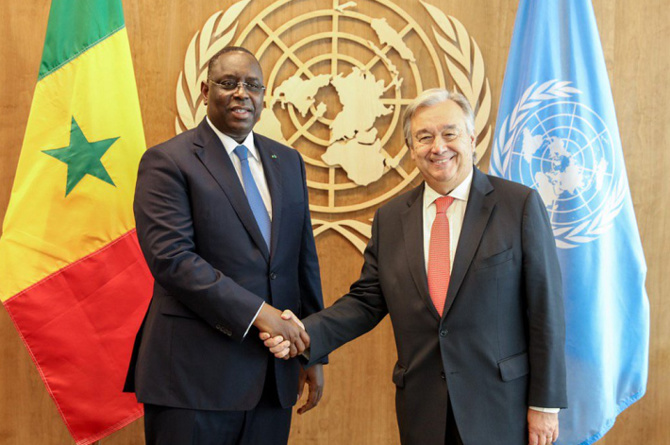Rencontre avec Antonio Guterres, à Dakar : Macky Sall Insiste pour 