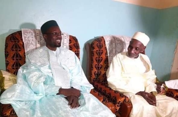 Ziguinchor / Ousmane Sonko chez l'imam Ratib, Ismaïla Aïdara Ziguinchor / Ousmane Sonko chez l'imam Ratib, Ismaïla Aïdara