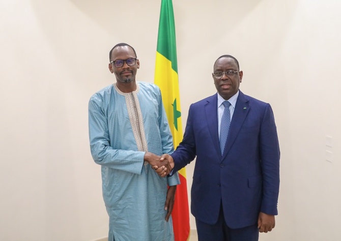 Habib Niang reçu en audience: Les félicitations du Président Macky Sall, pour son engagement social sans faille auprès des populations thiessoises