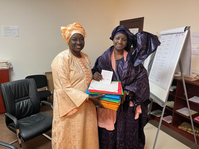 Kaolack: Mariama Sarr gagne encore le pari des parrainages
