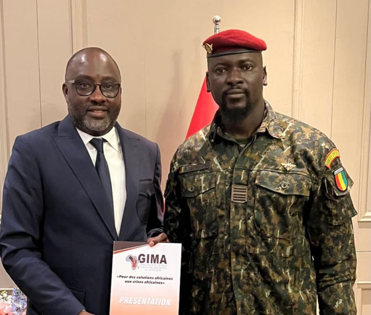 Reçu en audience par le Colonel Doumbouya: Le GIMA encourage le CNRD à poursuivre de manière inclusive, le dialogue entamé
