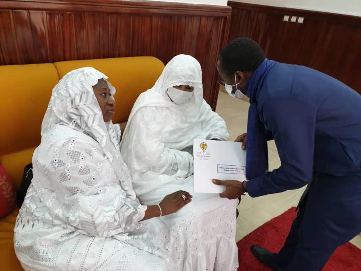 Photos : Abdou Mbow, vice-président de l'Assemblée nationale, reçu par le vice-président de la République de la Côte d'Ivoire