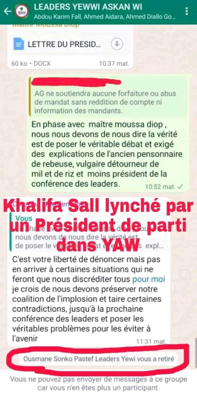 Investiture Yewwi à Dakar : Barthélémy Diaz rattrapé encore par la VAR !