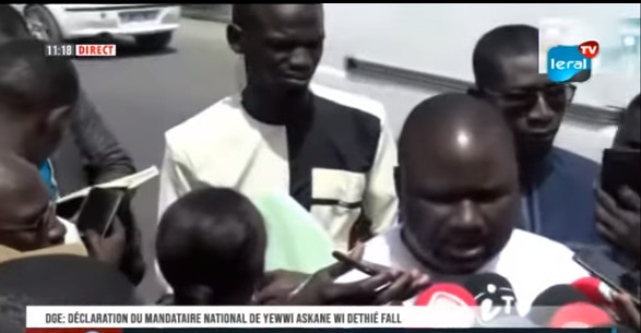 Remplacement de la liste de Yewwi à Dakar: La DGE oppose son veto