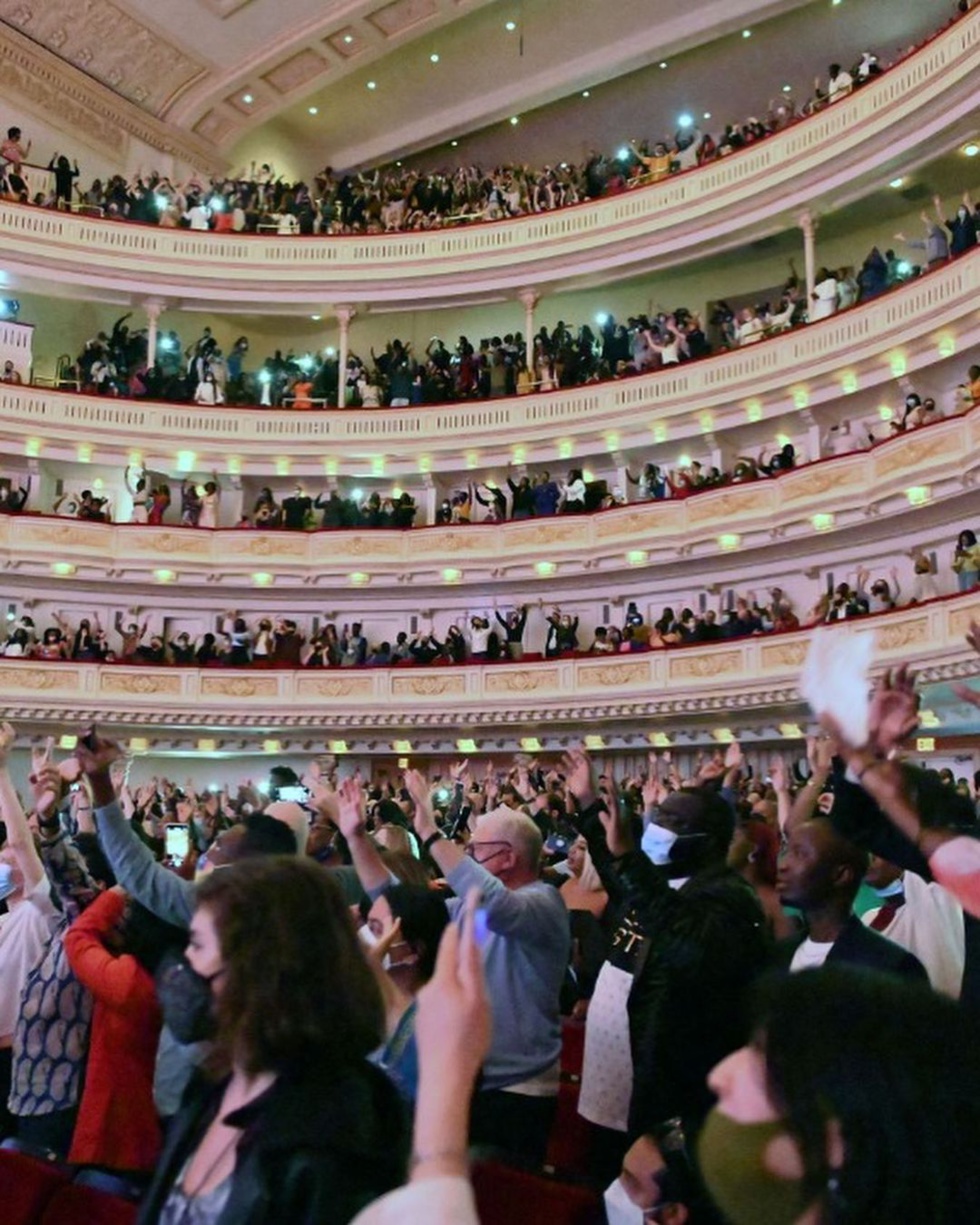 Images / Prestation de Youssou Ndour à Carnegie Hall de New York, vendredi passé