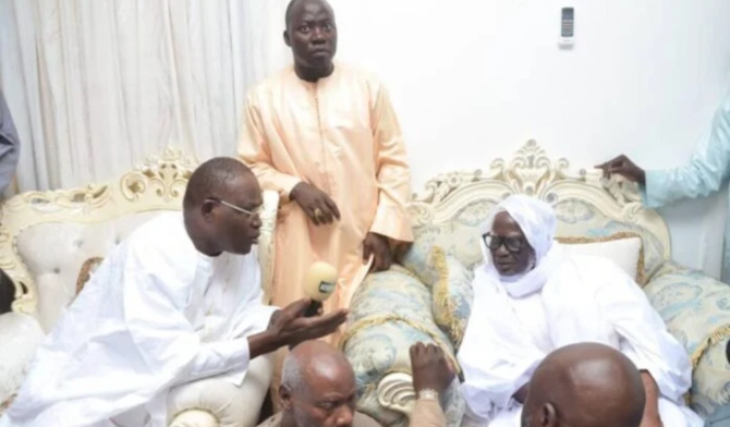 Visite à Dakar: Pourquoi Serigne Mountakha a reçu YAW ce dimanche ?