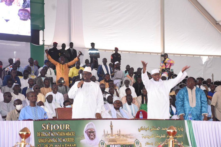 Massalikoul Djinane: Les mourides de Dakar scandent à tue-tête le nom du Président Macky Sall