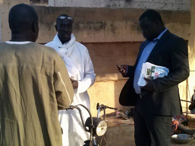 El Malick Seck en campagne de proximité : Il parle et rencontre directement les populations à Thiès (Photos)