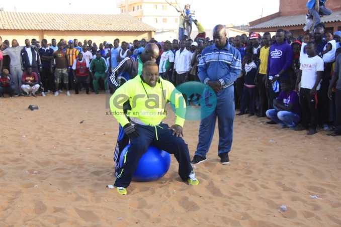 Audio+Photos: Gouye-Gui promet d'augmenter son poids avant le jour du combat contre Zoss