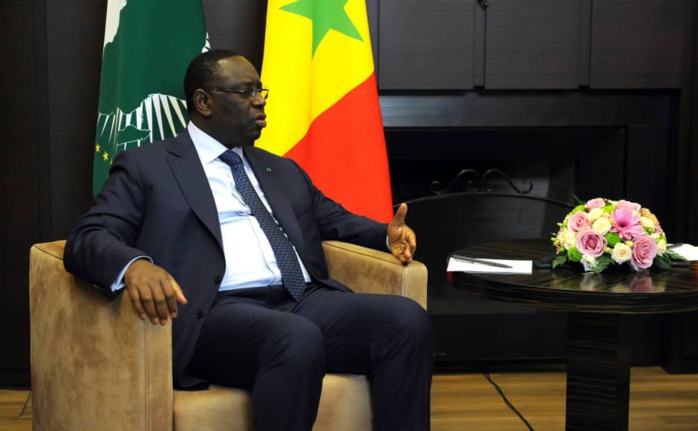 Les premiers mots de Poutine à Macky Sall (Texte et images) Les premiers mots de Poutine à Macky Sall (Texte et images)