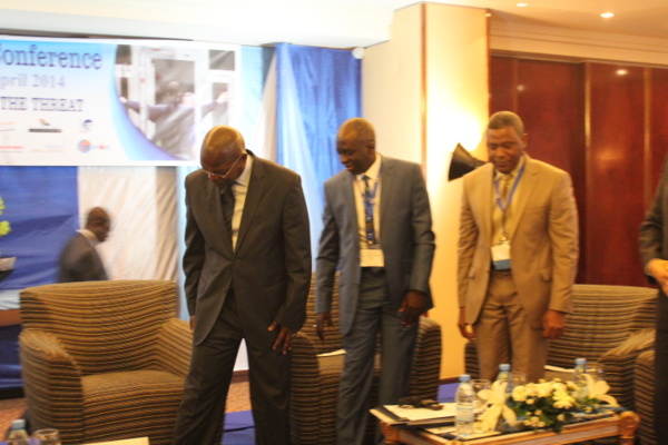 Oumar Guèye à l'ouverture de la conférence régionale sur la sûreté de l'aviation civile