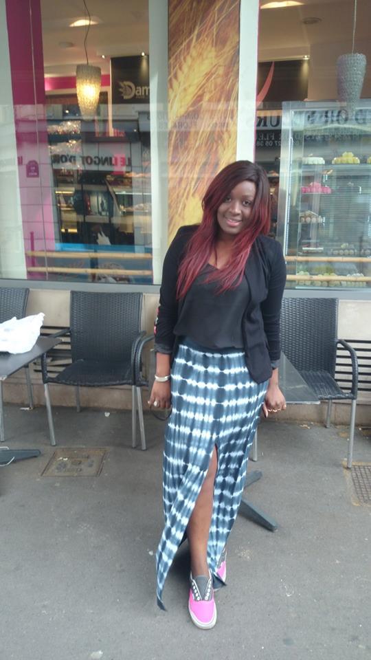 Biba Dieng, la Sénégalaise de Londres en vacance à Paris 