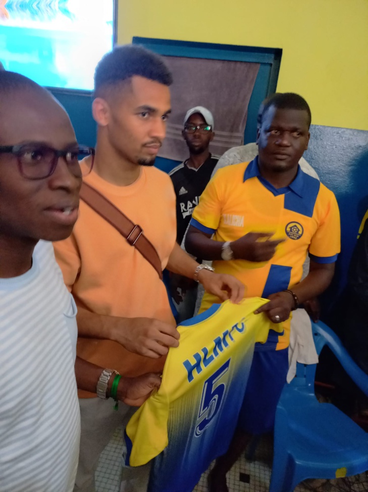 Photos+ Videos/ Après une première convocation en équipe nationale: Illimane Ndiaye, international sénégalais, royalement, accueilli aux Hlm