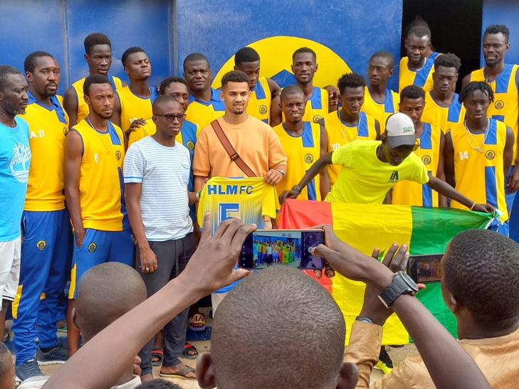 Photos+ Videos/ Après une première convocation en équipe nationale: Illimane Ndiaye, international sénégalais, royalement, accueilli aux Hlm