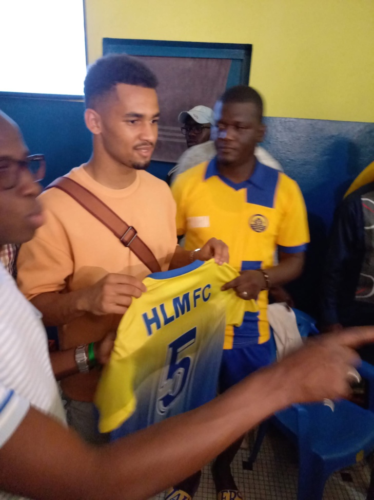 Photos+ Videos/ Après une première convocation en équipe nationale: Illimane Ndiaye, international sénégalais, royalement, accueilli aux Hlm