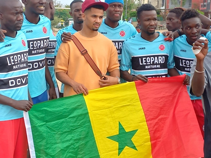 Photos+ Videos/ Après une première convocation en équipe nationale: Illimane Ndiaye, international sénégalais, royalement, accueilli aux Hlm