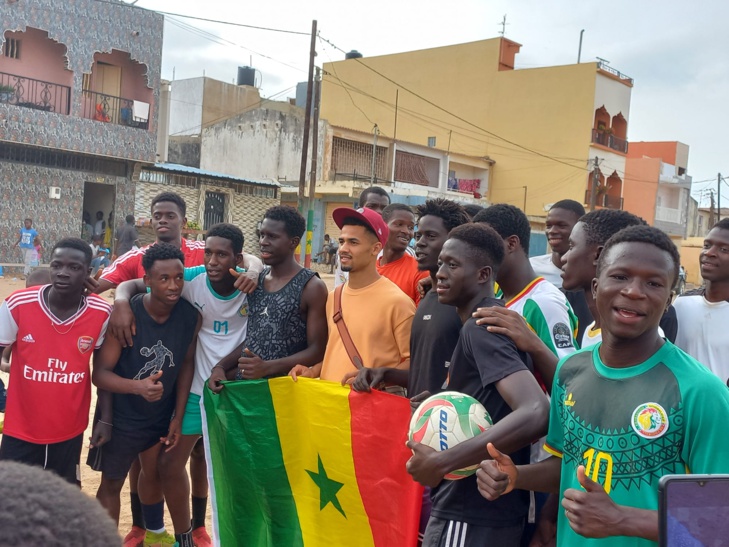 Photos+ Videos/ Après une première convocation en équipe nationale: Illimane Ndiaye, international sénégalais, royalement, accueilli aux Hlm
