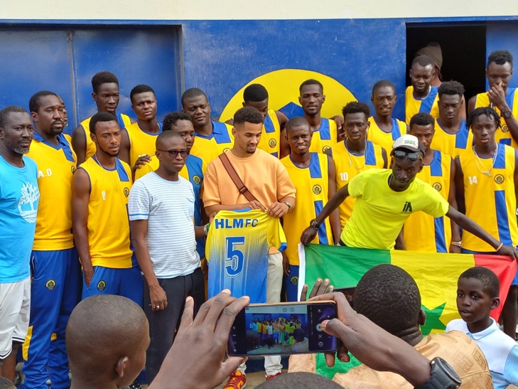 Photos+ Videos/ Après une première convocation en équipe nationale: Illimane Ndiaye, international sénégalais, royalement, accueilli aux Hlm