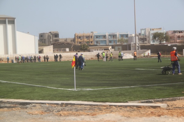 Le stade Amadou Barry de Guédiawaye fait peau neuve 