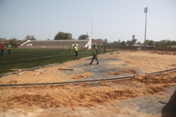 Le stade Amadou Barry de Guédiawaye fait peau neuve 