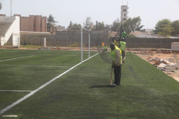 Le stade Amadou Barry de Guédiawaye fait peau neuve 