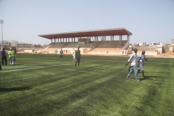 Le stade Amadou Barry de Guédiawaye fait peau neuve 