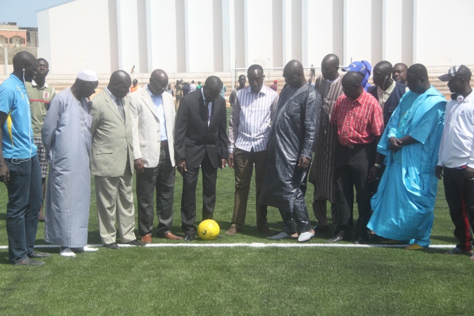 Le stade Amadou Barry de Guédiawaye fait peau neuve 