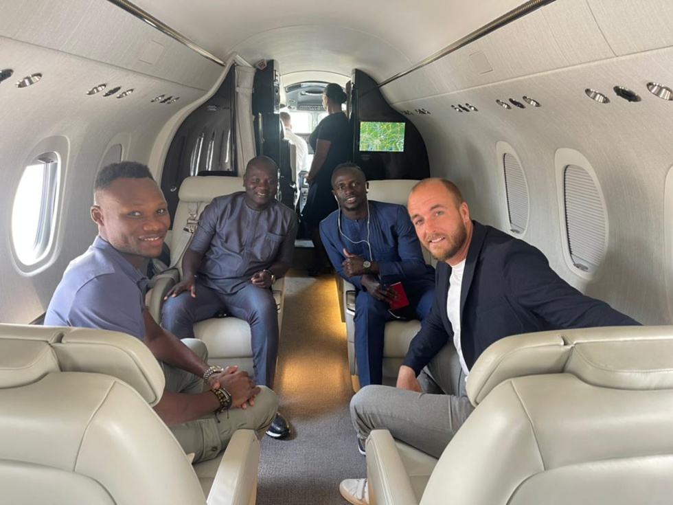 Mercato: Sadio Mané, bien arrivé à Munich, a passé sa visite médicale (images)