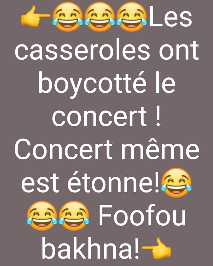 2ème journée concert casseroles : le "fiasco" commenté sur les réseaux sociaux 2ème journée concert casseroles : le "fiasco" commenté sur les réseaux sociaux